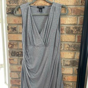 Womens Medium WHBM Asymetrical Sleeveless Dress